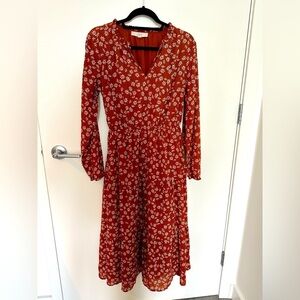 Loft Maxi Floral Dress